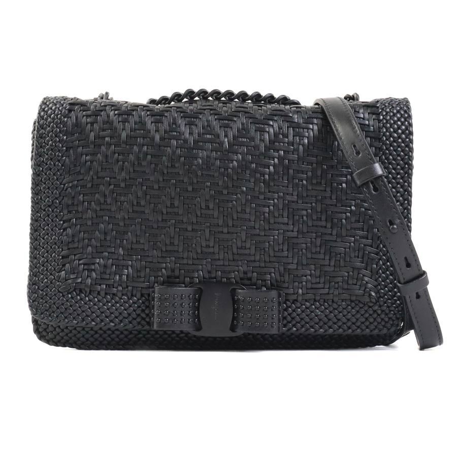 Salvatore Ferragamo Cross Body Belt Bum Crossbody Shoulder Bag Vara Rion Viva